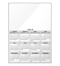 Magnet calendrier personnalisable express