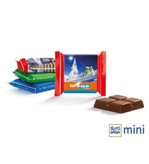 Chocolat Ritter SPORT Mini personnalisé en quadrichromie en express
