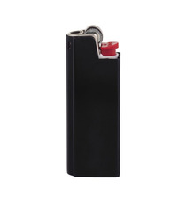 Coque de briquet publicitaire BIC® Aluminium Flat Case britePix™