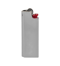 Coque de briquet publicitaire BIC® Aluminium Flat Case britePix™