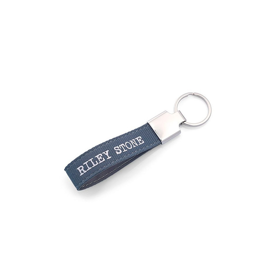 Porte clés publicitaire zamac avec strap polyester