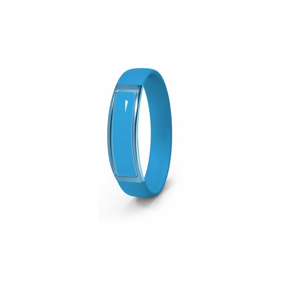 Bracelets personnalisés silicone avec plaque aluminium