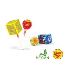 Sucette Chupa Chups végan publicitaire