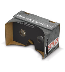 Lunettes réalité virtuelle carton sur mesure personnalisées quadri