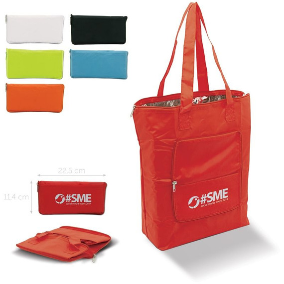 Sac isotherme pliable publicitaire