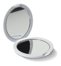 Miroir plat personnalisé de poche