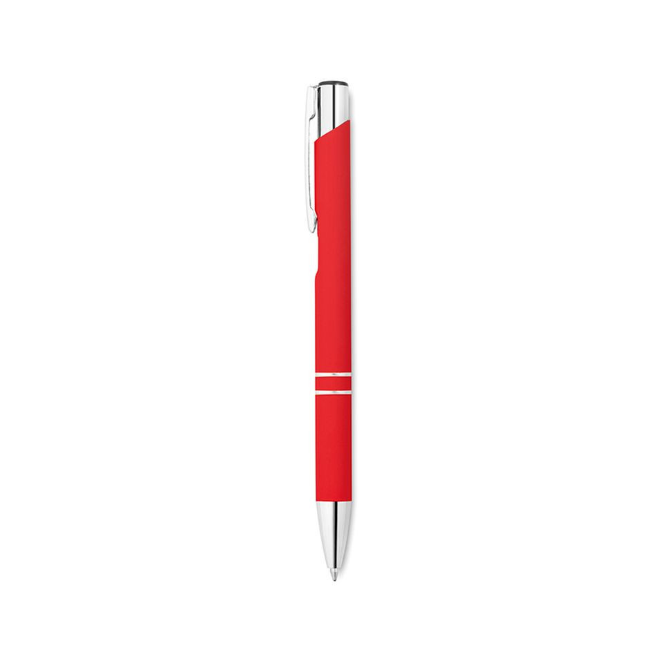Stylo bille poussoir publicitaire express finition gomme