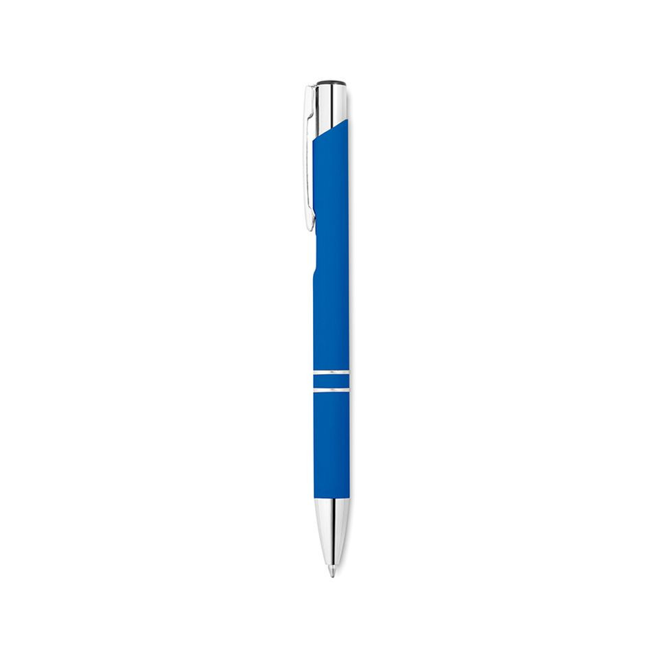 Stylo bille poussoir publicitaire express finition gomme