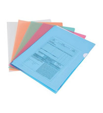 Pochettes translucides pour documents personnalisables