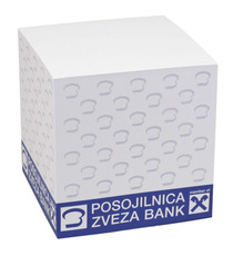 Bloc-notes cube personnalisable 100x100 mm
