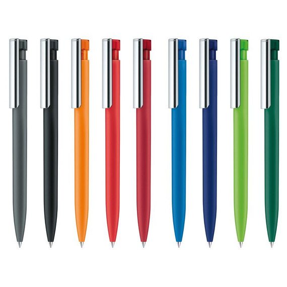 Stylo bille Senator personnalisé Liberty Soft Touch clip métal