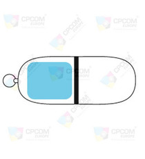 Clé USB publicitaire flash drive Add Rubber