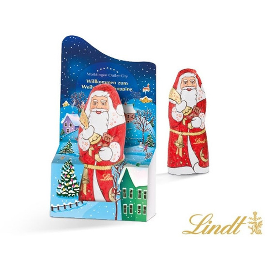 Père-Noël Lindt personnalisable 10g