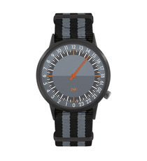 Montre publicitaire 24h mono-aiguille