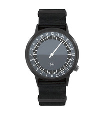 Montre publicitaire 24h mono-aiguille