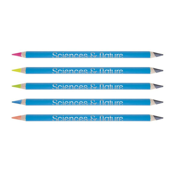 Crayon personnalisable graphite et fluo vernis pantone