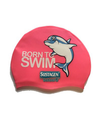 Bonnet de bain personnalisé en silicone