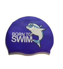 Bonnet de bain personnalisé en silicone