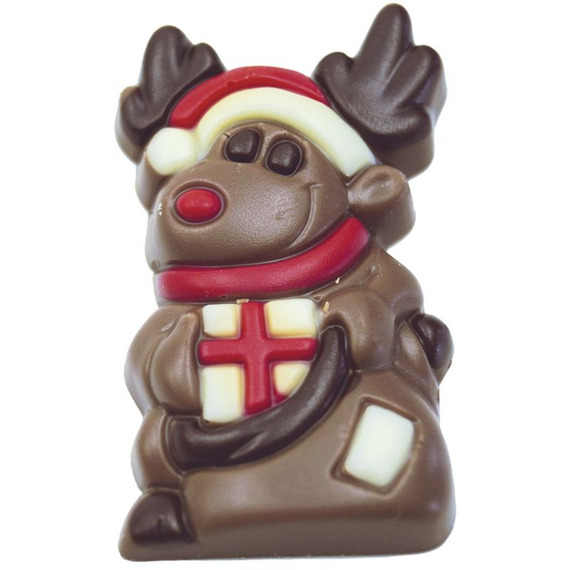 Figurines publicitaires en chocolat de Noël