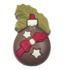 Figurines publicitaires en chocolat de Noël