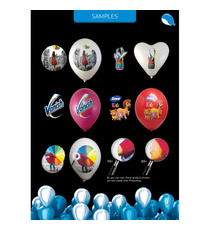 Ballons de baudruche personnalisables quadrichromie