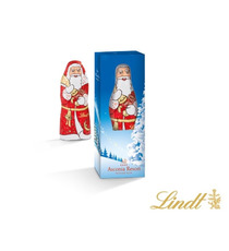 Père Noël en chocolat Lindt personnalisé Santa Claus 40g