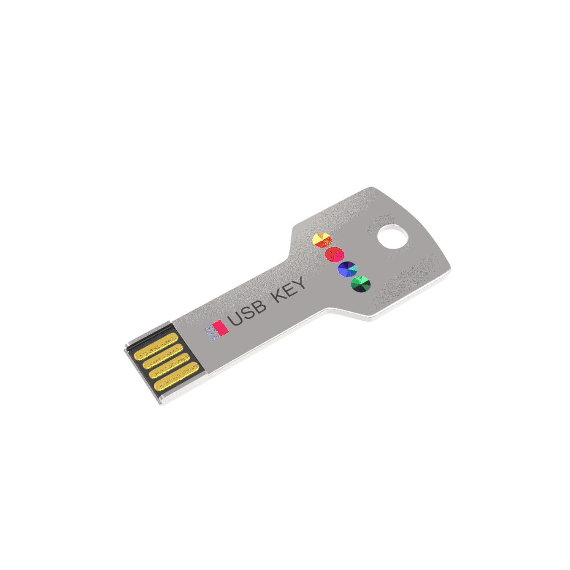 clés USB publicitaires Alu Key