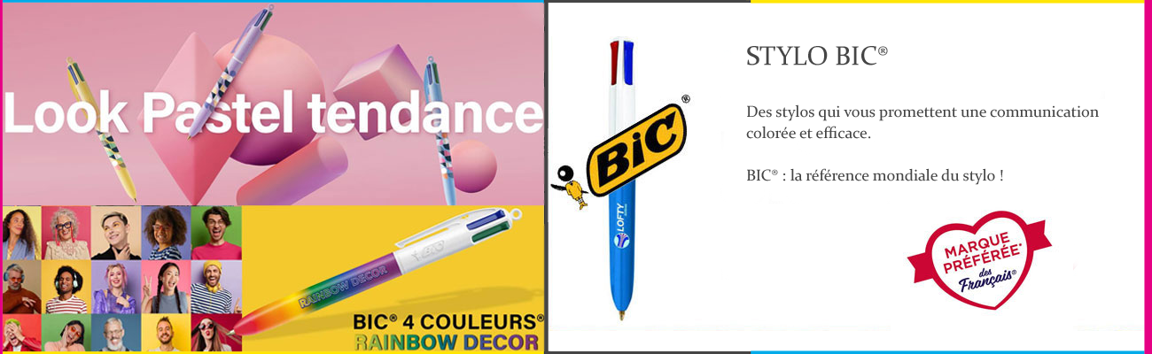 Stylo BIC publicitaire