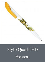 Stylo publicitaire quadri