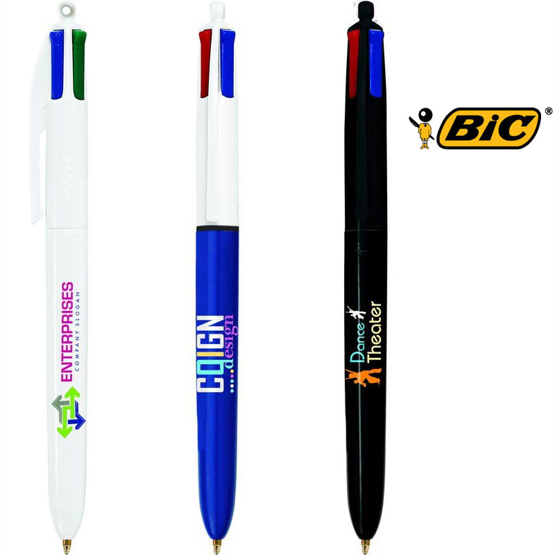 Stylo bic 4 couleurs publicitaire