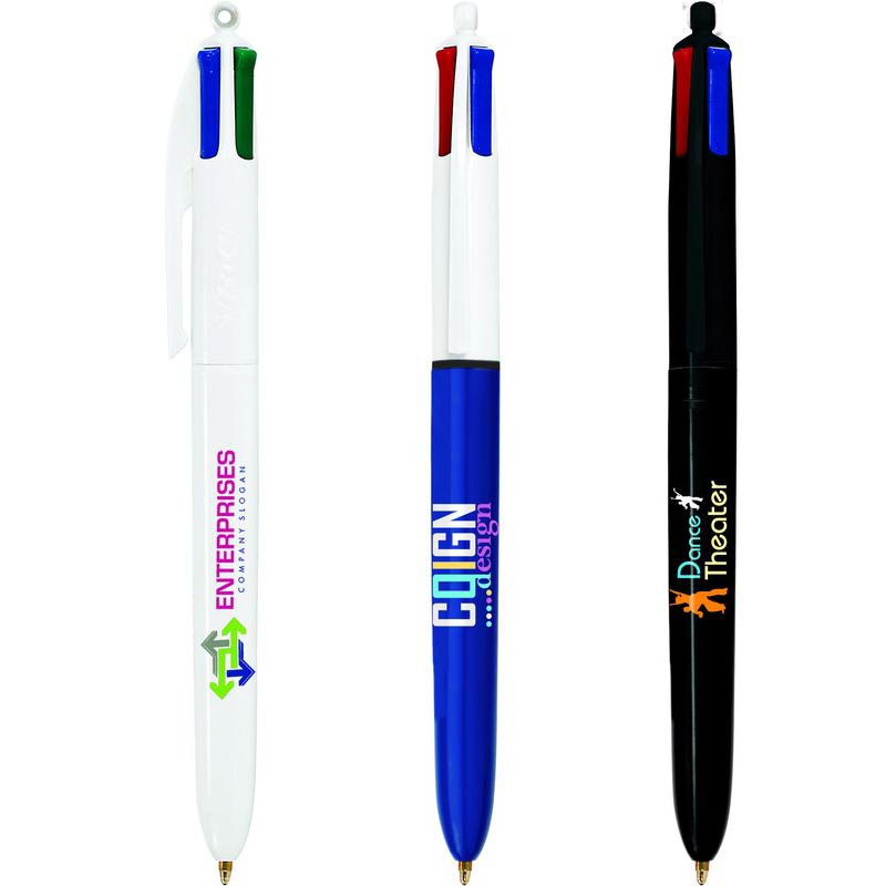 Stylo personnalisable Bic 4 Couleurs